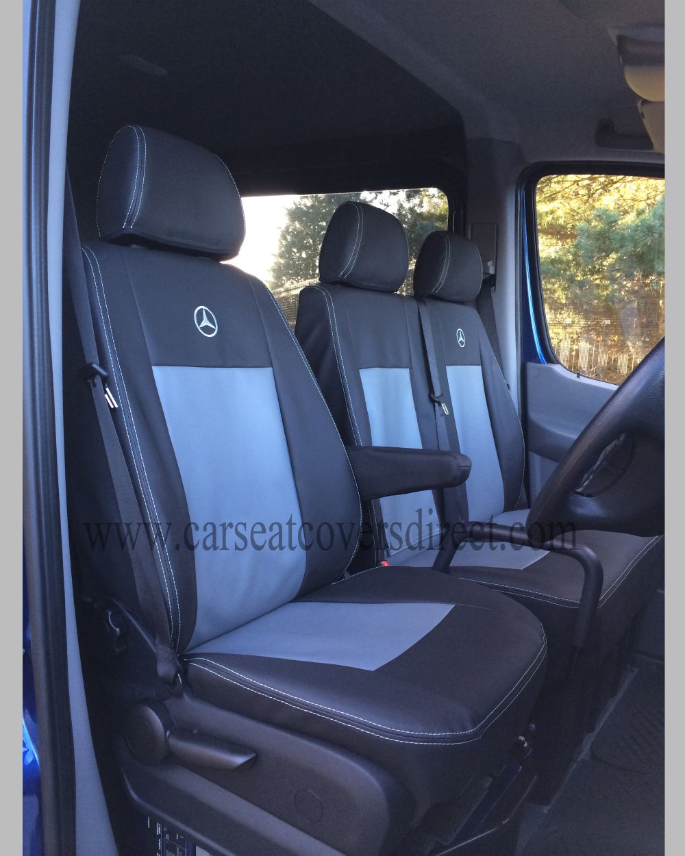 MERCEDES SPRINTER Mk3 2018 - 2024 ART. LEATHER TAILORED FRONT SEAT