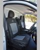 Opel Vivaro 3rd gen black& grey seat covers